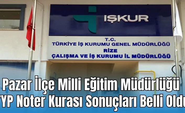 İşkur Kura sonuçları kazananlar