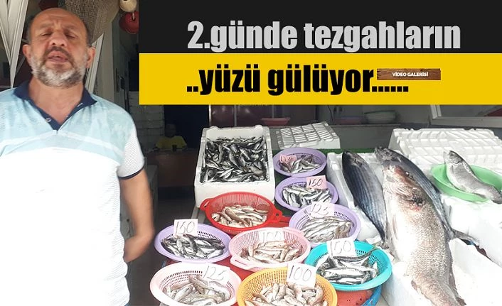 Yasaklar kalktı.2.gününde tezgâhlar doldu