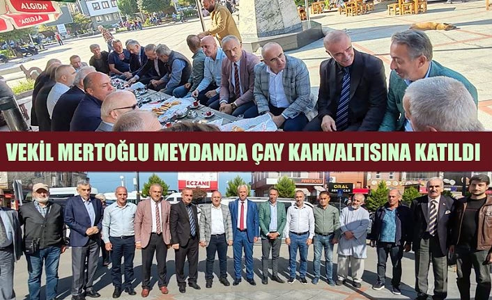 Milletvekili Mertoğlu Pazar’da