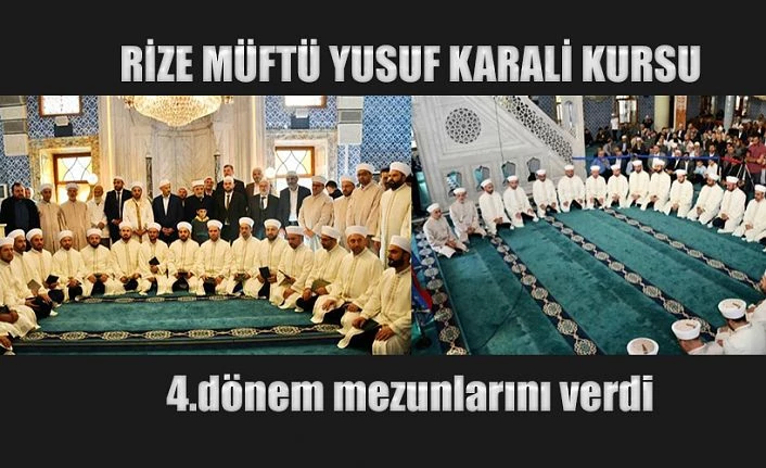 4. DÖNEM AŞERE TAKRİB MEZUNLARINI VERDİ