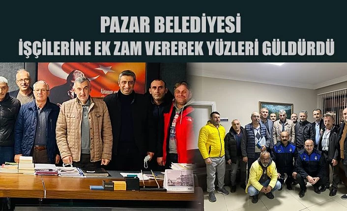 Başkan Basa işçilerin yüzünü güldürdü