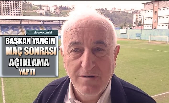 Başkan Yangın 11 haftalık Performansı açıkladı