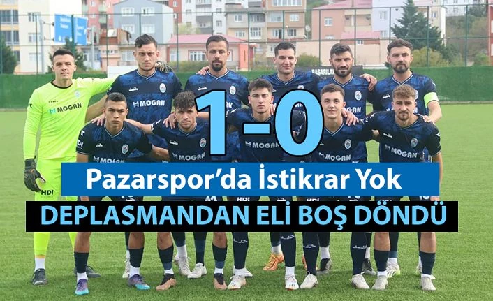 Eynesil Belediyespor: 1- Pazarspor: 0