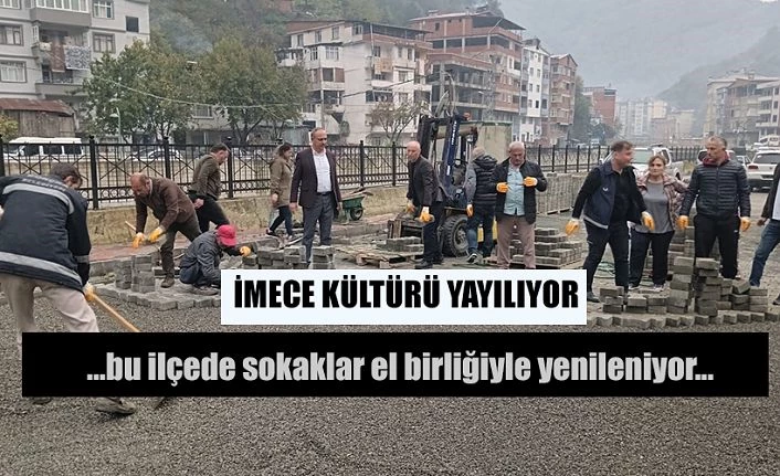 İmece kültürü her tarafa yayılıyor