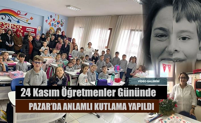 Pazar’da 24 Kasım’da Anlamlı Kutlama