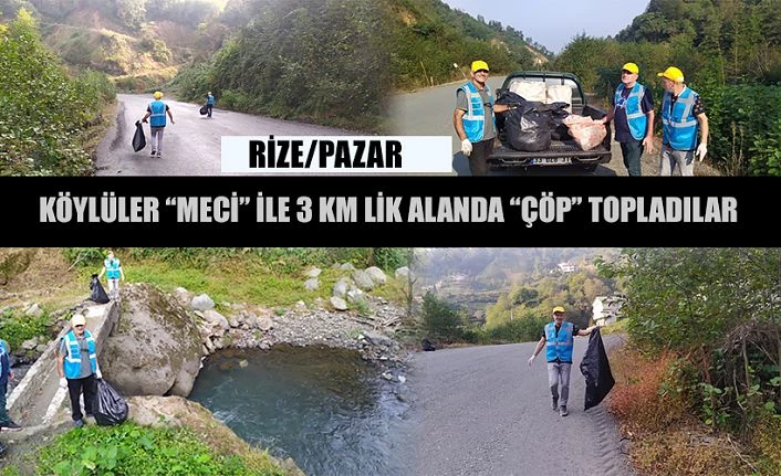 Pazar’da ÇÖP Toplama meci