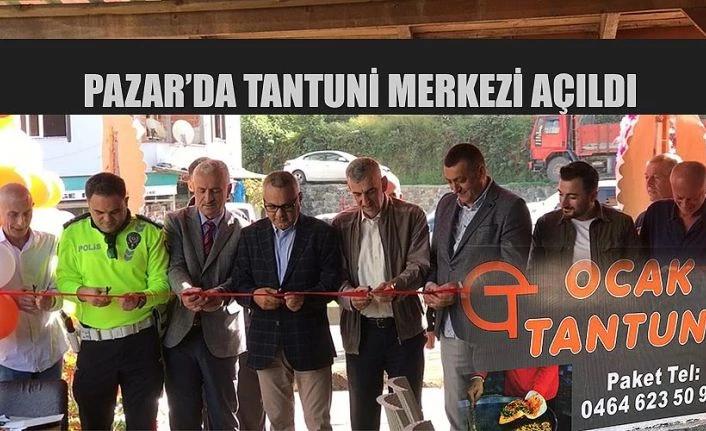 Tantuni işyeri açılışı yapıldı