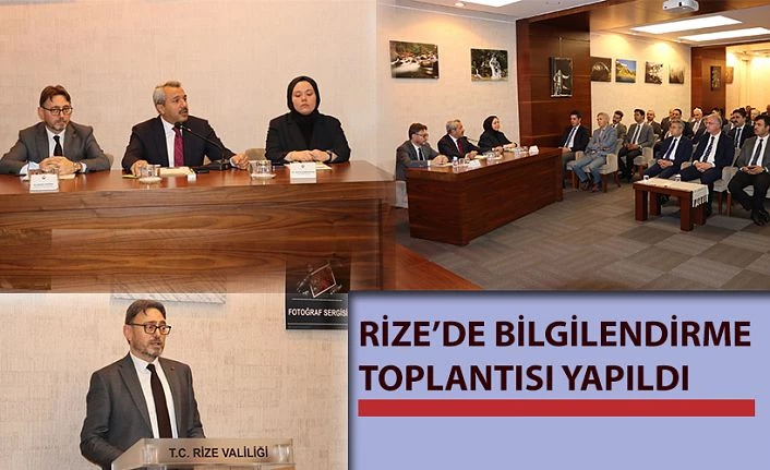 TKDK Tanıtım ve Bilgilendirme Toplantısı Yapıldı