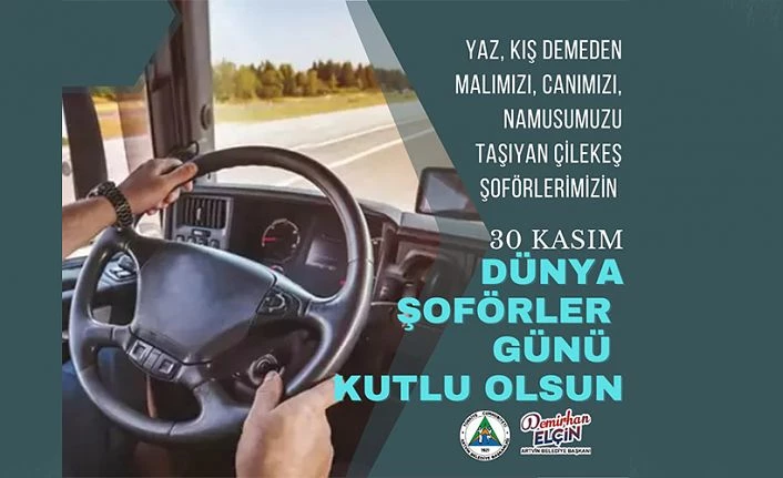 BAŞKANDAN ŞOFÖRLER GÜNÜ ZİYARETLERİ