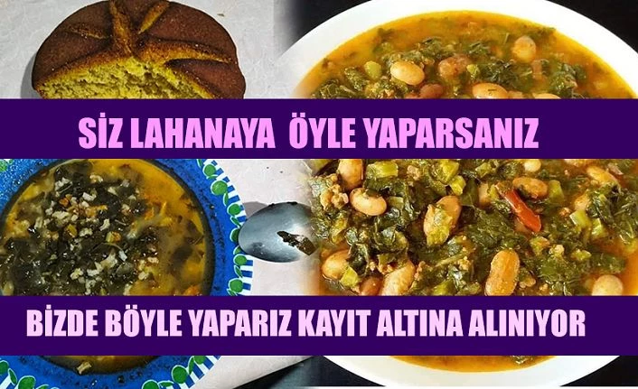 Karalahana Çorbasının lezzeti kayıt altına alınıyor