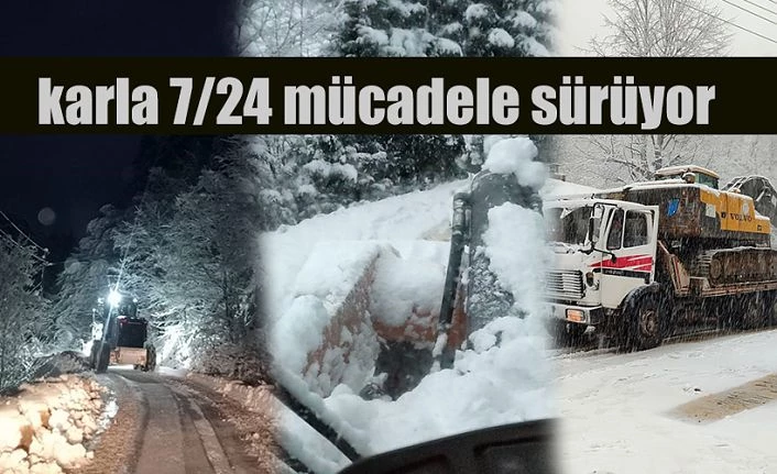 KARLA MÜCADELE DEVAM EDİYOR