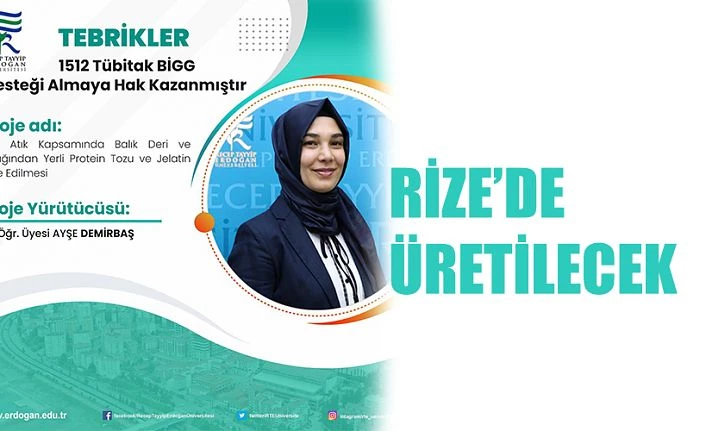 Rize’de balık derisi ve kılçığından yerli protein tozu ve jelatin üretilecek