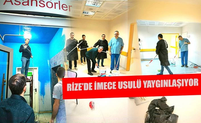 Rize’de İMECE yaygınlaşıyor